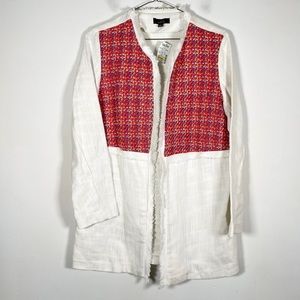 Violet B. Women’s NWT Size Large Longer Blazer Jacket Fringe